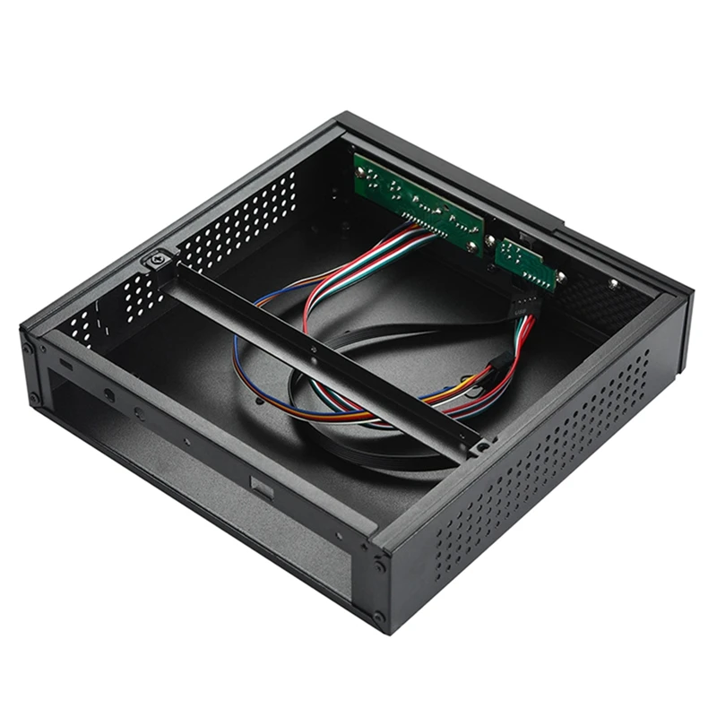 Чехол для компьютера ITX TX02 Mini чехол рабочего стола HTPC промышленное управление |