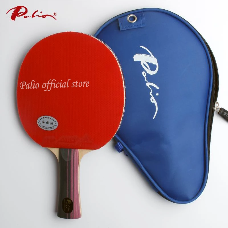 PALIO 3 STAR Table Tennis Racket with CJ8000/ AK47 Rubber Sponge Racket Bag Case Original PALIO 3-Star CARBON Ping Pong Bat
PALIO 3 STAR Table Tennis Racket with CJ8000/ AK47 Rubber Sponge Racket Bag Case Original PALIO 3-Star CARBON Ping Pong Bat