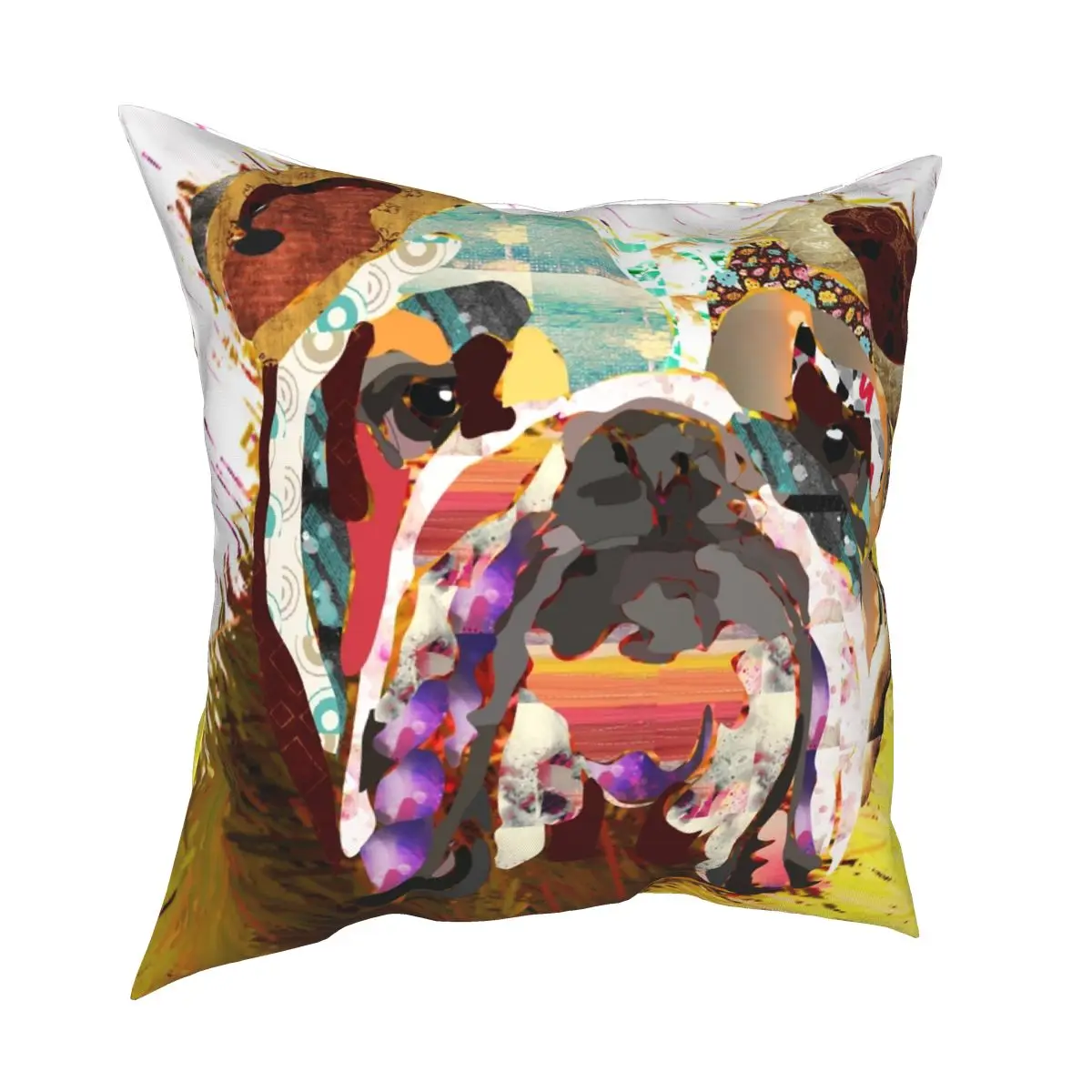 English Bulldog Watercolor Dog Pillowcase Printed Polyester Cushion Cover Decorations Pillow Case Cover Home Square 45*45cm
English Bulldog Watercolor Dog Pillowcase Printed Polyester Cushion Cover Decorations Pillow Case Cover Home Square 45*45cm