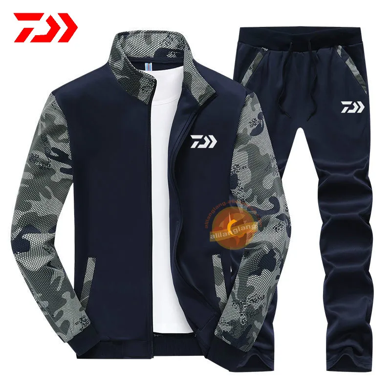 Daiwa Spring Autumn 2020 Fishing Suit Cotton Outdoor Camping Hiking Sport Set Striped Clothes Fishing Jacket Pants Suit M-4XL
Daiwa Spring Autumn 2020 Fishing Suit Cotton Outdoor Camping Hiking Sport Set Striped Clothes Fishing Jacket Pants Suit M-4XL