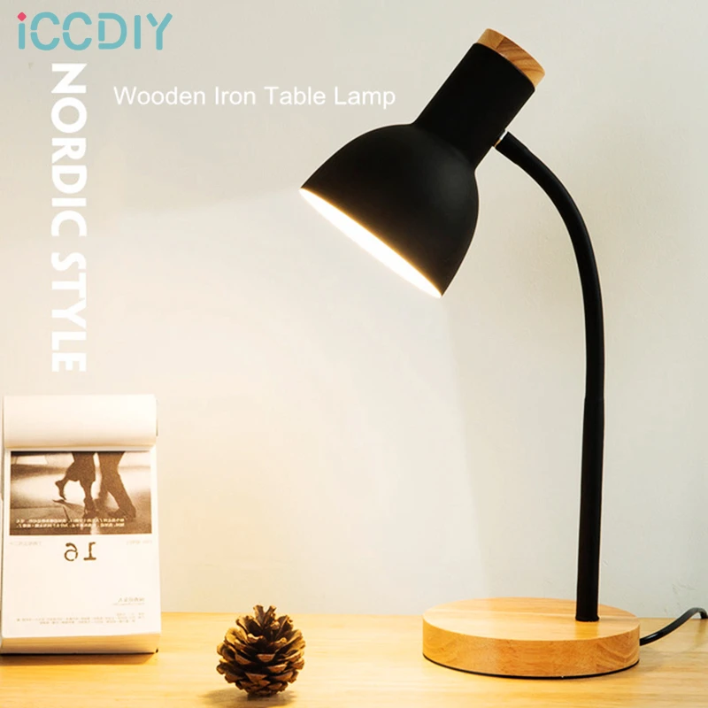 Creative Wooden Art Iron LED Folding Nordic Desk Lamp Eye Protection Reading Table Lamp Living Room Bedroom Home Decor
Creative Wooden Art Iron LED Folding Nordic Desk Lamp Eye Protection Reading Table Lamp Living Room Bedroom Home Decor