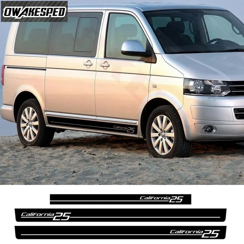 Виниловые наклейки для Volkswagen Caravelle T4 T5 California 25 графическая наклейка s на дверь