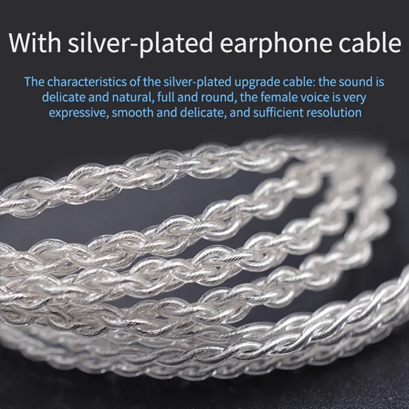 CCA CSN HIFI in Ear Wired Earphone Bass Sport Headset Monitor Headphones Noise Reduction Earbuds for KZ ZSN PRO with Mic