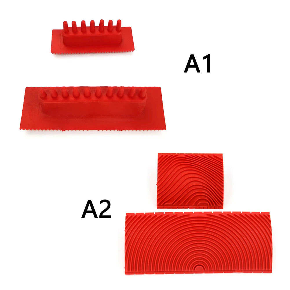 2pcs Diy Wood Graining Tool Kit Rubber Graining Pattern Stamp Imitation Wood Grain Paint Roller Brush Tool
2pcs Diy Wood Graining Tool Kit Rubber Graining Pattern Stamp Imitation Wood Grain Paint Roller Brush Tool