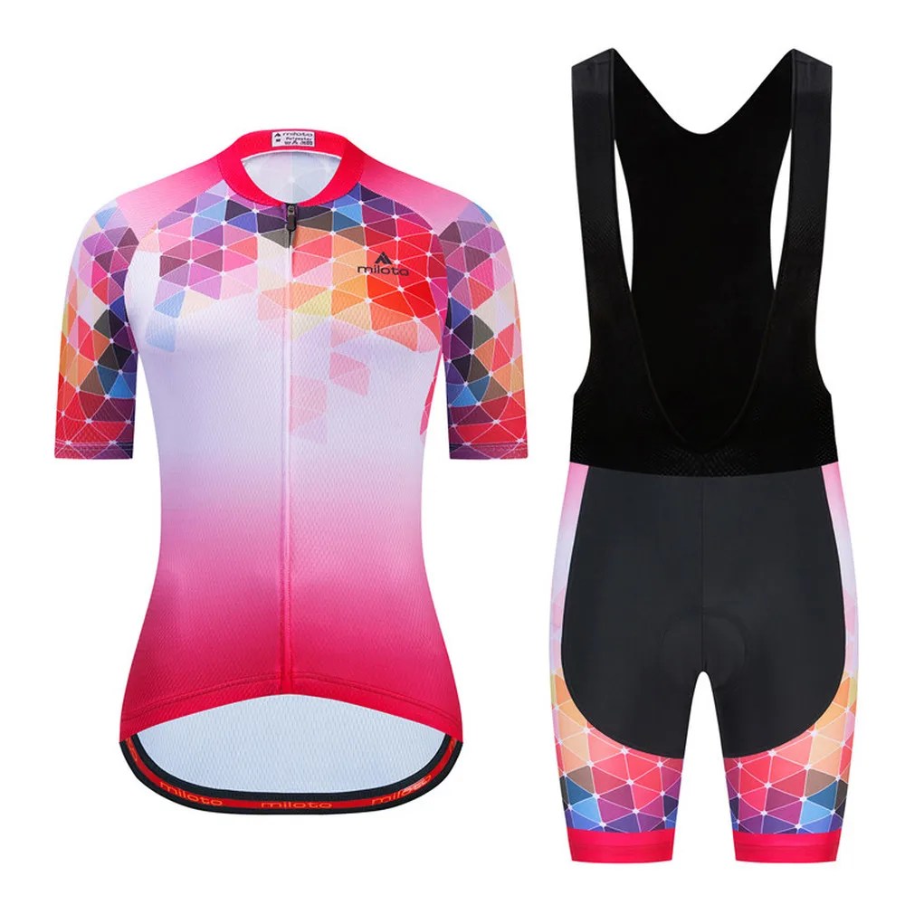 2021 Women Clothes Cycling Skinsuits Body Sets Pink Roupa De Ciclismo Feminino Rompers Womens Jumpsuit Triatlon Suit
2021 Women Clothes Cycling Skinsuits Body Sets Pink Roupa De Ciclismo Feminino Rompers Womens Jumpsuit Triatlon Suit