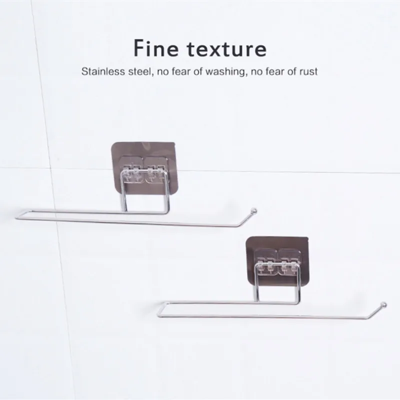 Self-adhesive Towel Holder Rack Kitchen Under Cabinet Towel Cup Paper Hanger Rack Organizer Bathroom Towel Bar Shelf Roll Holder
Self-adhesive Towel Holder Rack Kitchen Under Cabinet Towel Cup Paper Hanger Rack Organizer Bathroom Towel Bar Shelf Roll Holder