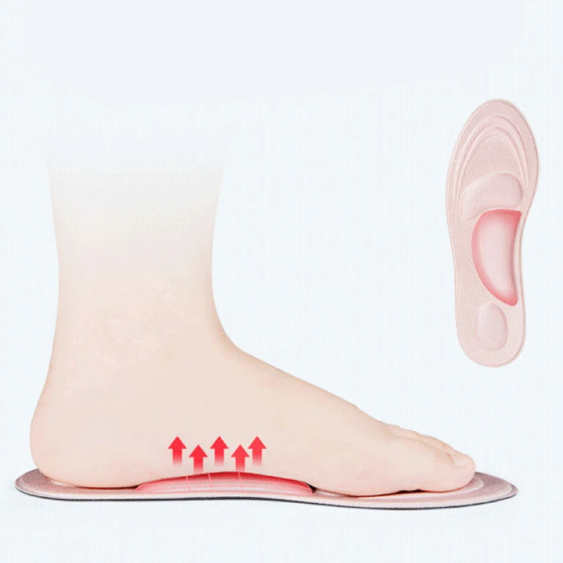 4D Foot Men Women Cushion Soles Spurs Inner Pads Massage Insoles Soft Sponge Arch Support Orthotic For Shoes High Heels
4D Foot Men Women Cushion Soles Spurs Inner Pads Massage Insoles Soft Sponge Arch Support Orthotic For Shoes High Heels