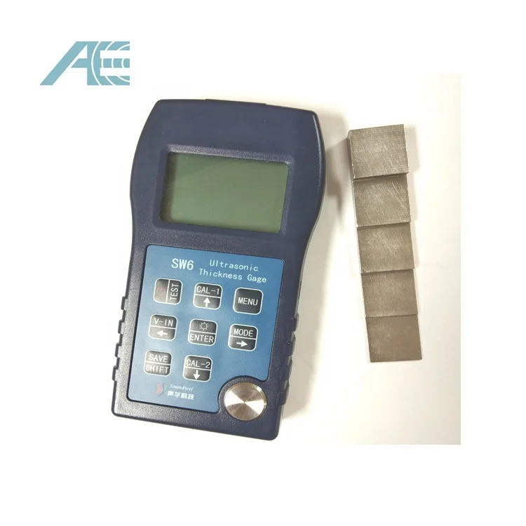 Ультразвуковой толщиномер SW6 с несколькими функциями
Ультразвуковой толщиномер SW6 с несколькими функциями