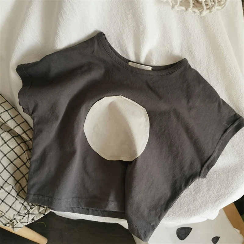 Summer Children Pure Cotton T-shirt Casual Kid Girl Boy Clothing Simple top Fashion Short-sleeved Round Neck shirt
Summer Children Pure Cotton T-shirt Casual Kid Girl Boy Clothing Simple top Fashion Short-sleeved Round Neck shirt