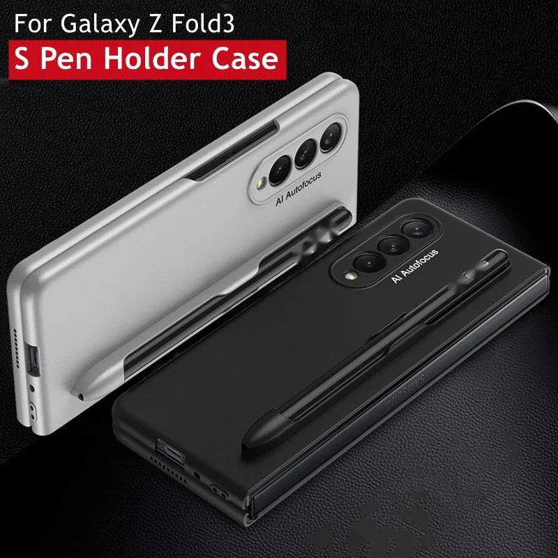 For Samsung Galaxy Z Fold 3 5G Case Pen Holder Ultra Slim Matte Hard Plastic Cover for Z Fold3 No S Pen
For Samsung Galaxy Z Fold 3 5G Case Pen Holder Ultra Slim Matte Hard Plastic Cover for Z Fold3 No S Pen
