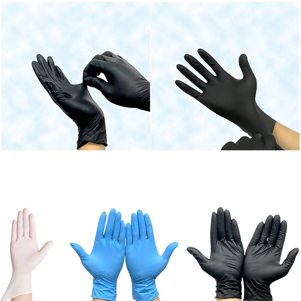 Nitrile Gloves 100pcs Food Grade Waterproof Allergy Free Disposable Glove Disposable Nitrile Gloves Non-toxic Non-allergenic
Nitrile Gloves 100pcs Food Grade Waterproof Allergy Free Disposable Glove Disposable Nitrile Gloves Non-toxic Non-allergenic