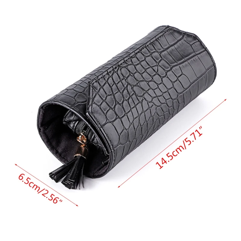 Portable Travel Jewelry Organizer Box Roll PU Leather Jewellery Storage Pouch for Rings Earrings
Portable Travel Jewelry Organizer Box Roll PU Leather Jewellery Storage Pouch for Rings Earrings