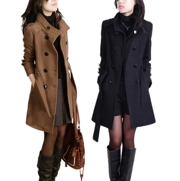 2021 New Fashion Double Breasted Mid-long Trench Coat Women Slim Belt Cloak Windbreaker Female Abrigos Ropa Invierno Mujer
2021 New Fashion Double Breasted Mid-long Trench Coat Women Slim Belt Cloak Windbreaker Female Abrigos Ropa Invierno Mujer