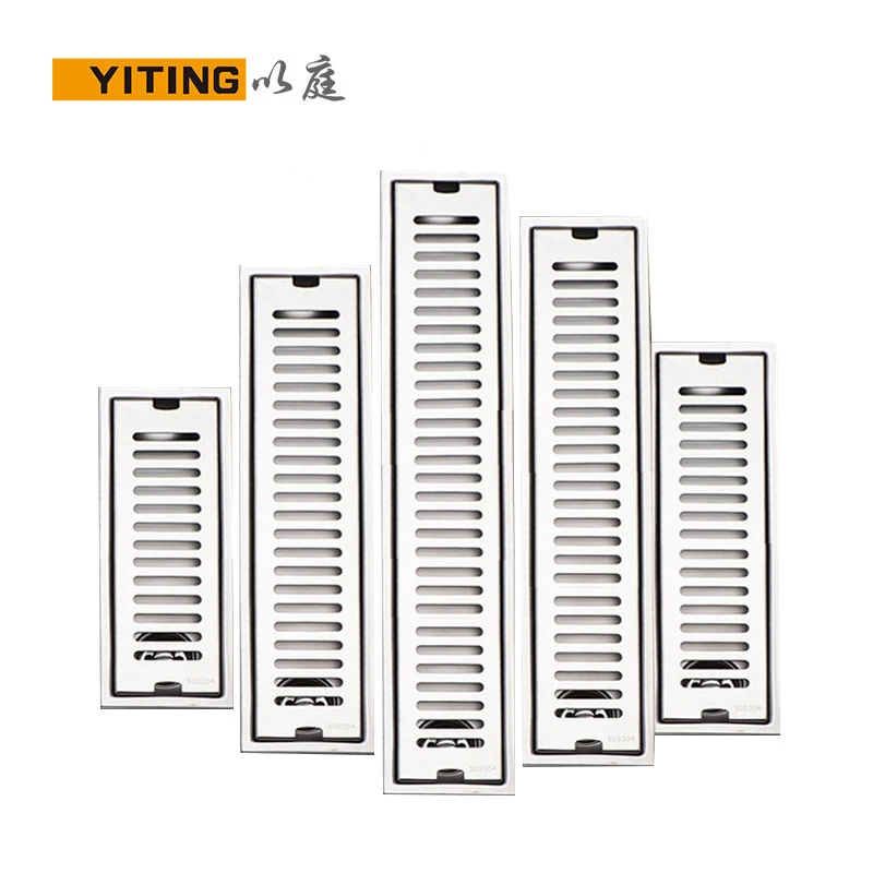 Shower Drain 304 Thick Stainless Steel Shower Long FloorLinear Drainage Channel Drain for Hotel Bathroom Kitchen Floor Drains
Shower Drain 304 Thick Stainless Steel Shower Long FloorLinear Drainage Channel Drain for Hotel Bathroom Kitchen Floor Drains