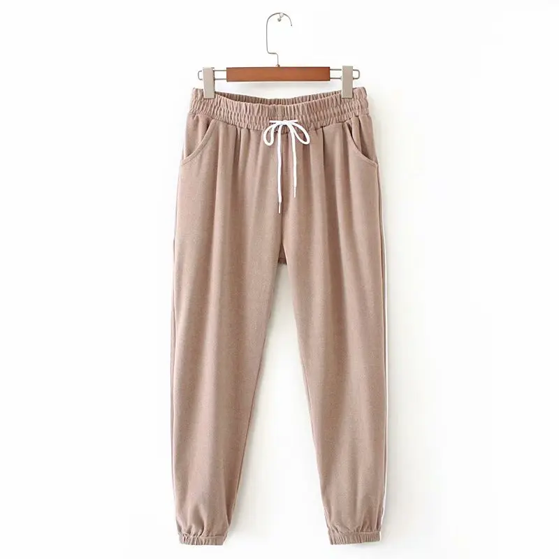 Spring Casual Ankle-Length Pants Woman Plus Size Loose Sports 2021 Summer New Harem Large Womens Clothing | Женская одежда