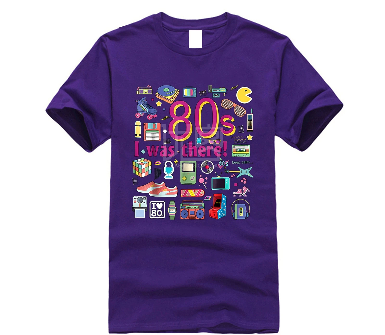 Брендовая мужская рубашка 80 s я был футболка Лучшие забавные S для мужчин и женщин