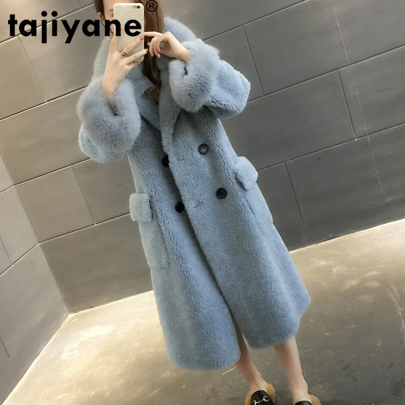 Fur Real Women's Coat Autumn Winter Jacket Women Clothes 2021 Fox Fur Collar Wool Coats Korean Vintage Long Women Tops ZT1578
Fur Real Women's Coat Autumn Winter Jacket Women Clothes 2021 Fox Fur Collar Wool Coats Korean Vintage Long Women Tops ZT1578