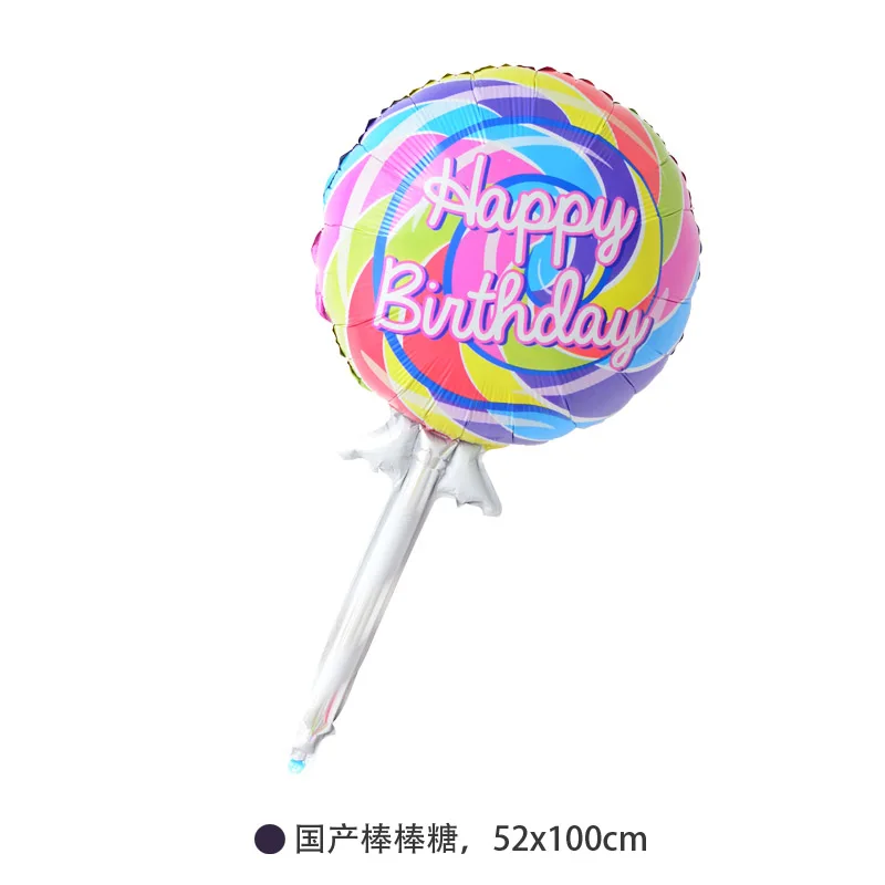 5 lollipops candy balloons birthday party decoration children birthday decoration cartoon aluminum balloons
5 lollipops candy balloons birthday party decoration children birthday decoration cartoon aluminum balloons