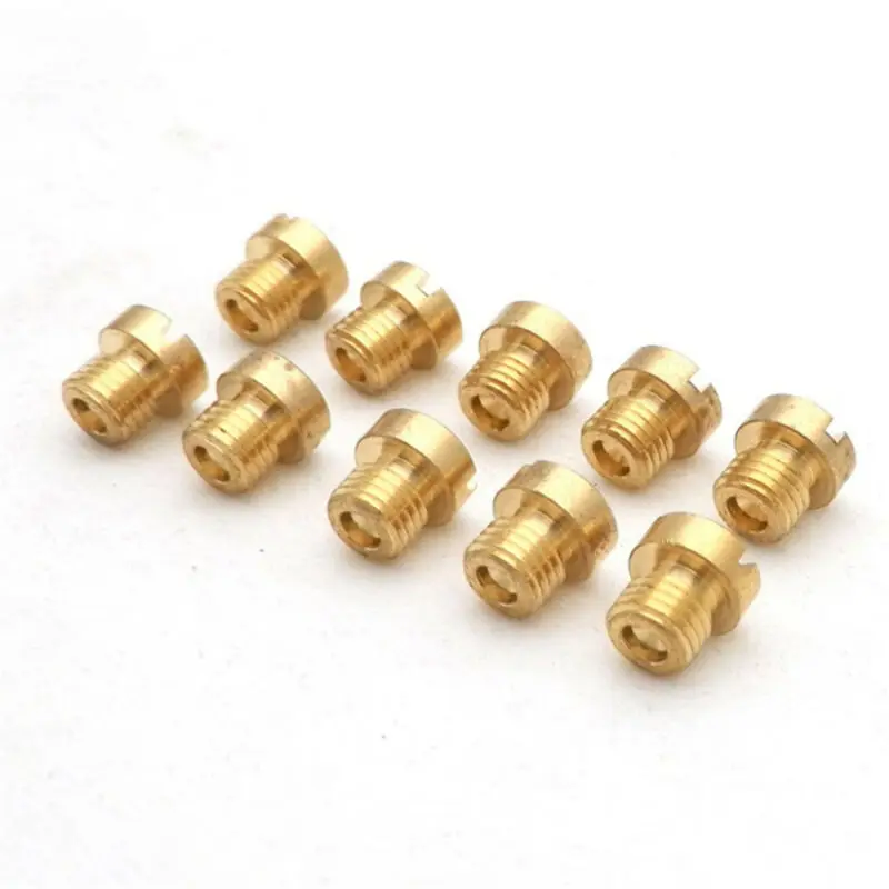 10pcs Carburetor Nozzles M6 Thread Injector Nozzles Main Jet For Carburetor 98-130 6*0.75mm Kit
10pcs Carburetor Nozzles M6 Thread Injector Nozzles Main Jet For Carburetor 98-130 6*0.75mm Kit