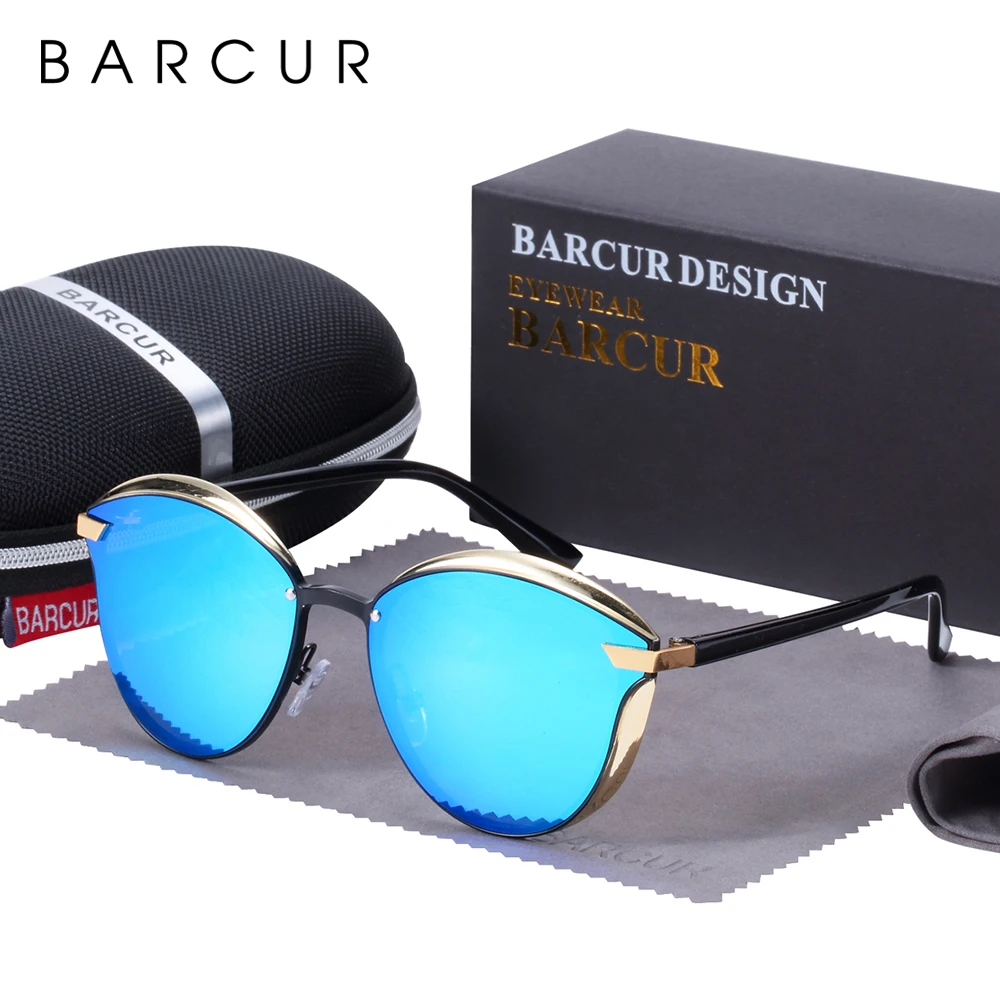 BARCUR Vintage Polarized Sunglasses Women Round Sun Glassess Ladies Cat Eye Women's Glasses
BARCUR Vintage Polarized Sunglasses Women Round Sun Glassess Ladies Cat Eye Women's Glasses