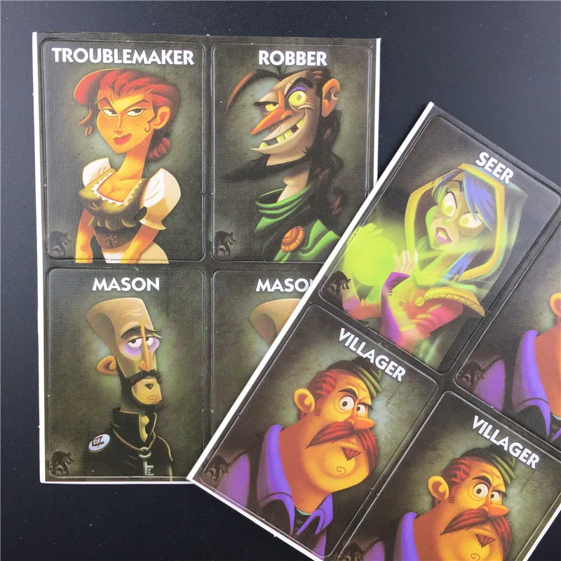 Cards Game One Night Ultimate Werewolf board games werewolves for home party English version
Cards Game One Night Ultimate Werewolf board games werewolves for home party English version