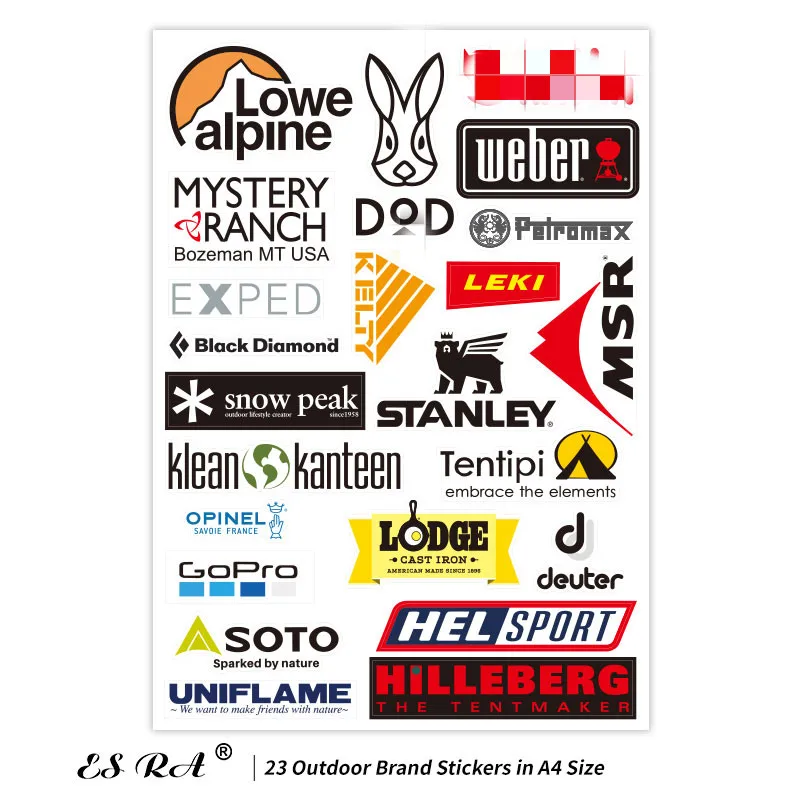 Camping Stickers Brand Outdoor Laptop Decals Logo Waterproof Vinyl Suitacase Pegatinas Notebook Pitcher Stationary Skateboard
Camping Stickers Brand Outdoor Laptop Decals Logo Waterproof Vinyl Suitacase Pegatinas Notebook Pitcher Stationary Skateboard