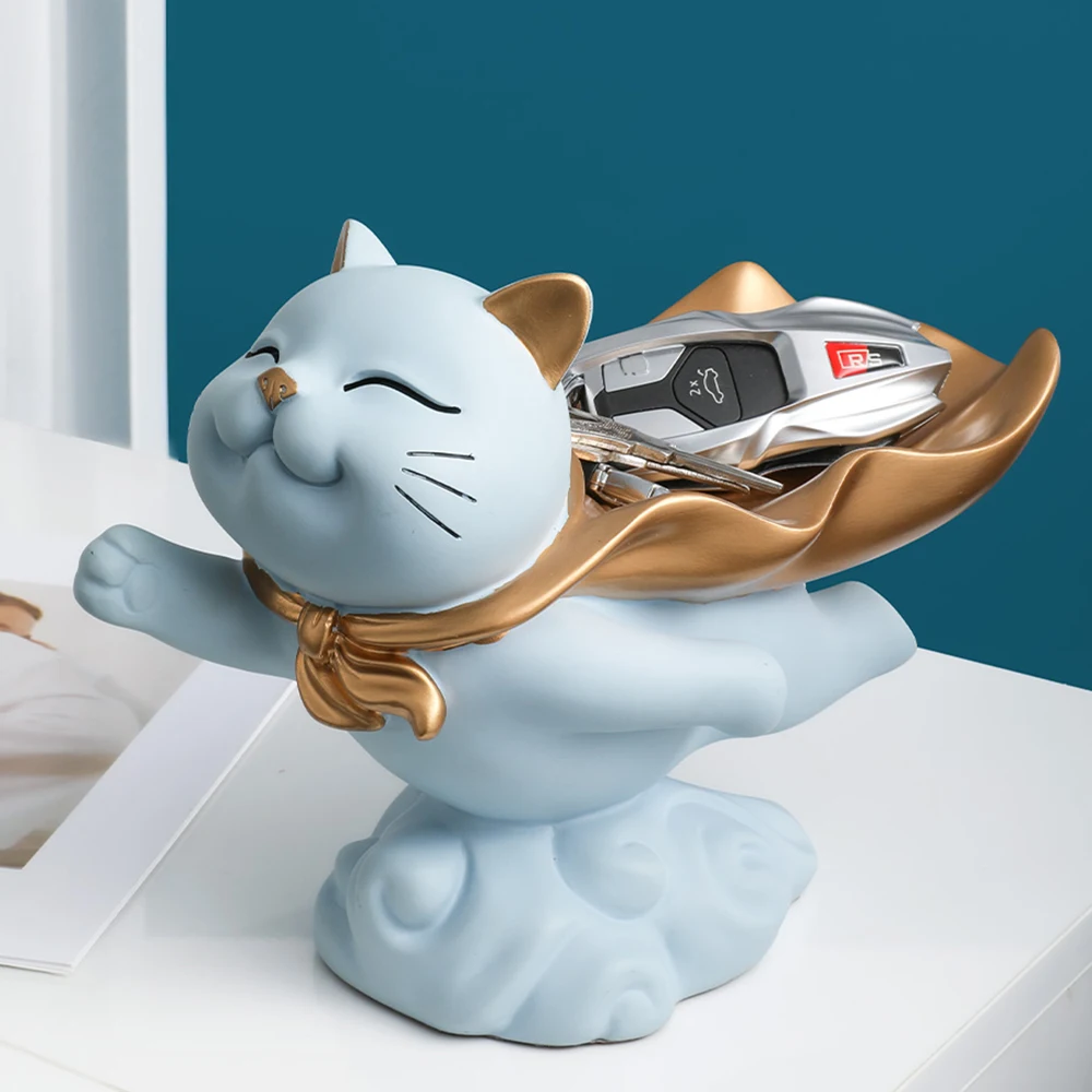 Cute Cat Resin Figurine Storage Tray Home Decoration Statue Living Room Decor Ornament Housewarming Gifts Art Sculpture Crafts
Cute Cat Resin Figurine Storage Tray Home Decoration Statue Living Room Decor Ornament Housewarming Gifts Art Sculpture Crafts