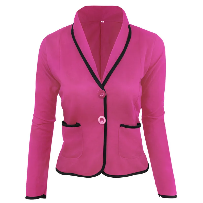 Spring Autumn Woman Slim Small Suit Matching Lapel Pocket Solid Casual Office Lady Commuting Back To The Basic Plus Size OL Coat
Spring Autumn Woman Slim Small Suit Matching Lapel Pocket Solid Casual Office Lady Commuting Back To The Basic Plus Size OL Coat