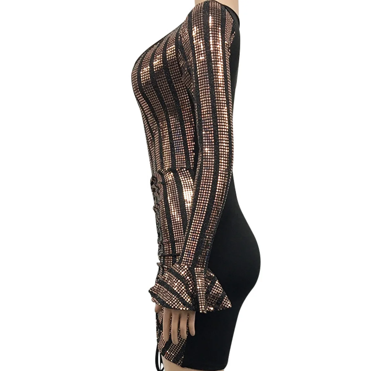 BacklakeGirls Sexy Deep V Neck Long Sleeve Sequin Irregular Dress Woman Sequin Party Vestido Bling Banquet Cocktail Dress Woman
BacklakeGirls Sexy Deep V Neck Long Sleeve Sequin Irregular Dress Woman Sequin Party Vestido Bling Banquet Cocktail Dress Woman