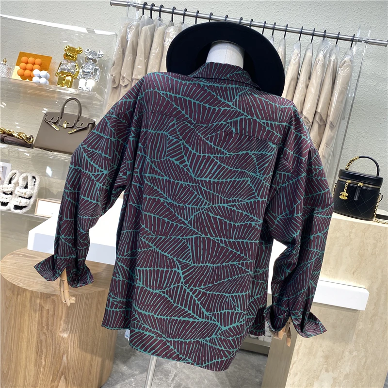 Early Spring 2021 New Printed Shirt Women's Ins Style Retro Long Sleeve Lapel Loose Casual Shirt
Early Spring 2021 New Printed Shirt Women's Ins Style Retro Long Sleeve Lapel Loose Casual Shirt