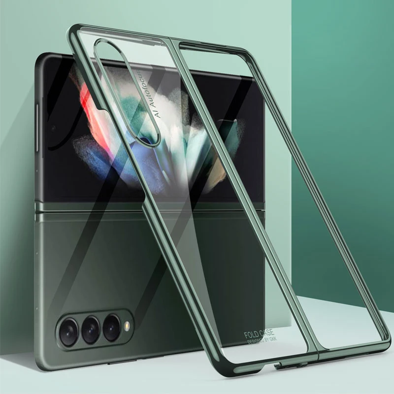 Coque Z Fold 3 Phone Case For Samsung Galaxy Z Fold 2 3 Flip Case 360 Full Protection Armor Transparent PC Acrylic Cover W22
Coque Z Fold 3 Phone Case For Samsung Galaxy Z Fold 2 3 Flip Case 360 Full Protection Armor Transparent PC Acrylic Cover W22
