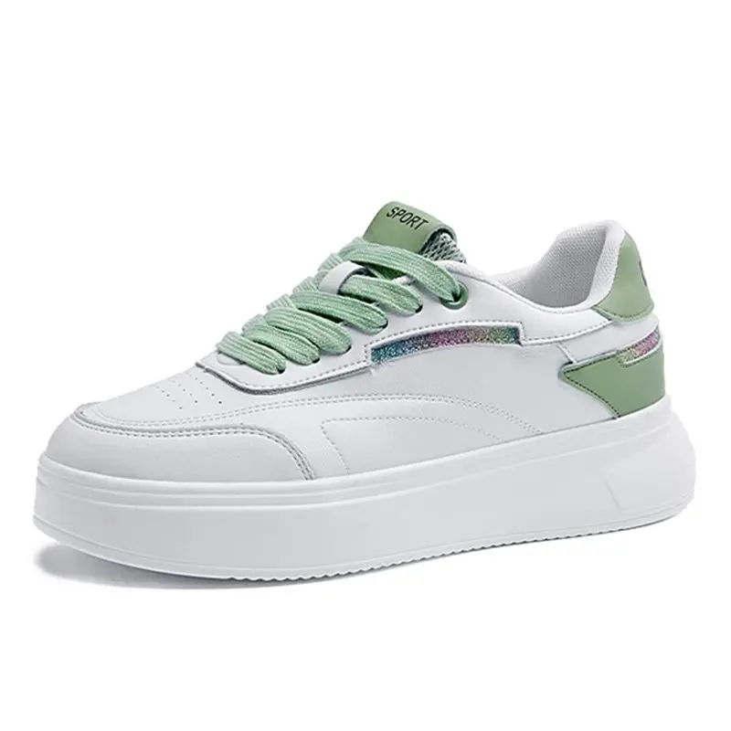 College style casual small white shoes 2021 summer breathable leather women's shoes color matching low top flat shoes
College style casual small white shoes 2021 summer breathable leather women's shoes color matching low top flat shoes