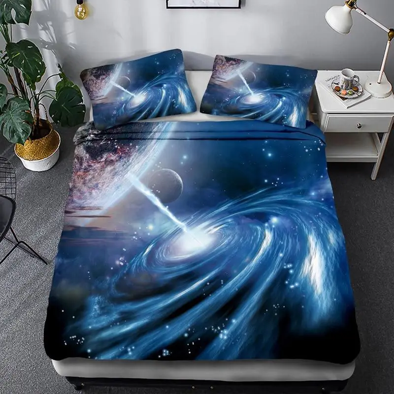 2020 Explosive Starry Sky Bedroom Queen Bedding Cotton Linen Universe Planet Quilt Cover 2/3 Piece Set Bed Set Bed Cover Set
2020 Explosive Starry Sky Bedroom Queen Bedding Cotton Linen Universe Planet Quilt Cover 2/3 Piece Set Bed Set Bed Cover Set