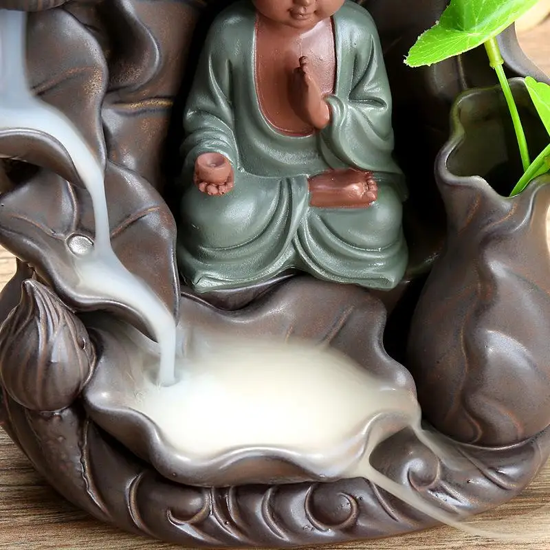 Backflow Incense Burner Incense Cone Sticks Holder Home Decor Porcelain handmade for home and office Aromatherapy Censer
Backflow Incense Burner Incense Cone Sticks Holder Home Decor Porcelain handmade for home and office Aromatherapy Censer