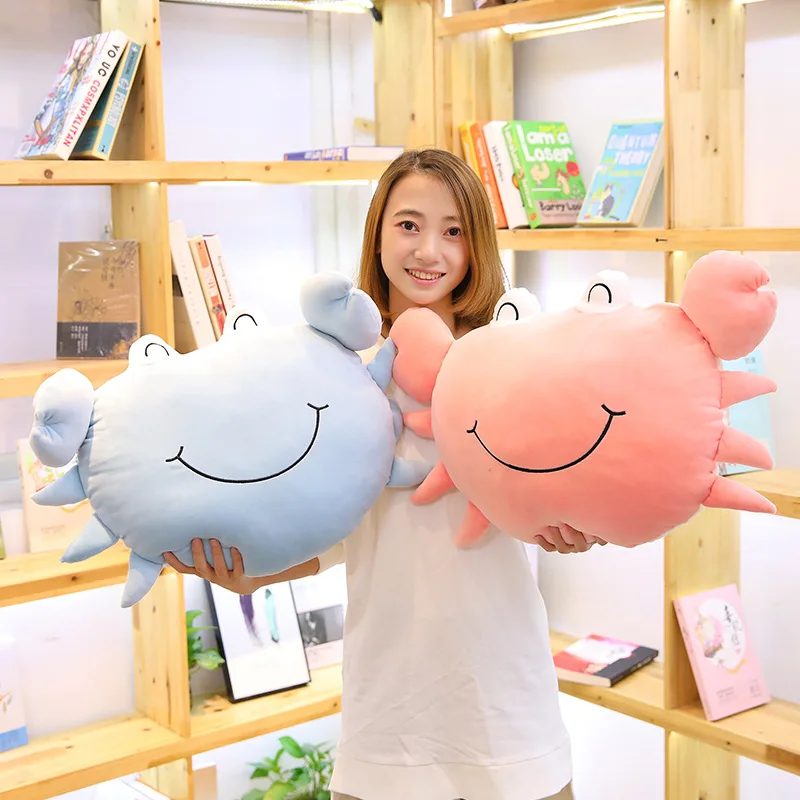 Cute Crab Pillow Thicken Soft Bedside Sofa Cushion Sleeping Pillow Office Break Essential Seat Cushion Lumbar to Relieve Fatigue
Cute Crab Pillow Thicken Soft Bedside Sofa Cushion Sleeping Pillow Office Break Essential Seat Cushion Lumbar to Relieve Fatigue