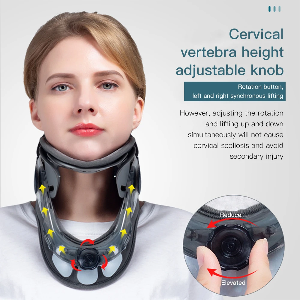 Neck Stretcher Band Cervical Traction Belt Vertebrae Recovery Health Care Gadgets Inflatable Stretch Fixing Straps for Adult
Neck Stretcher Band Cervical Traction Belt Vertebrae Recovery Health Care Gadgets Inflatable Stretch Fixing Straps for Adult