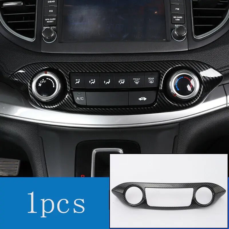 For Honda CRV 2012-2016 ABS Carbon Fiber console AC switch control frame trim Car modification Auto parts
For Honda CRV 2012-2016 ABS Carbon Fiber console AC switch control frame trim Car modification Auto parts