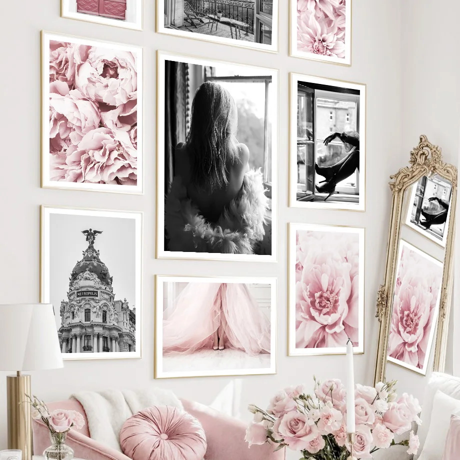 Window Girl Pink Peony Flower Dress High Heels Wall Art Print Canvas Painting Nordic Poster Wall Pictures For Living Room Decor
Window Girl Pink Peony Flower Dress High Heels Wall Art Print Canvas Painting Nordic Poster Wall Pictures For Living Room Decor