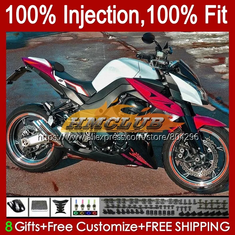 Инъекции OEM для KAWASAKI NINJA Z1000R Z 1000 тела 118No.48 красного и серебристого цвета Z1000, 10, 11, 12, 13 лет, Z-1000 2010 2011 2012 2013 обтекатели
Инъекции OEM для KAWASAKI NINJA Z1000R Z 1000 тела 118No.48 красного и серебристого цвета Z1000, 10, 11, 12, 13 лет, Z-1000 2010 2011 2012 2013 обтекатели