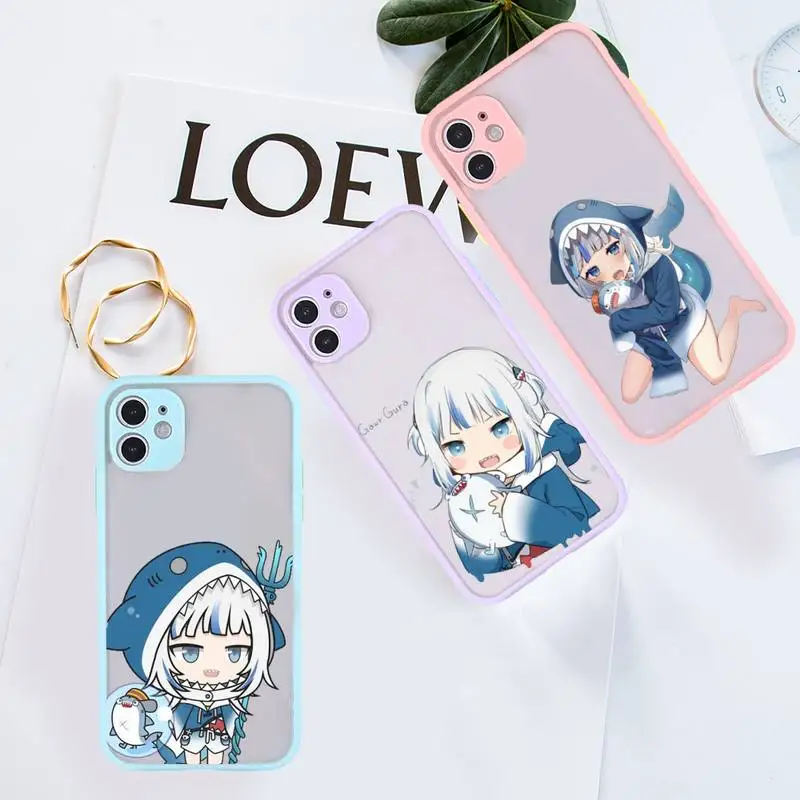 lolis Anime Character Gawr Gura Phone Case For iPhone 12 11 Mini Pro XR XS Max 7 8 Plus X Matte transparent Purple Back Cover
lolis Anime Character Gawr Gura Phone Case For iPhone 12 11 Mini Pro XR XS Max 7 8 Plus X Matte transparent Purple Back Cover