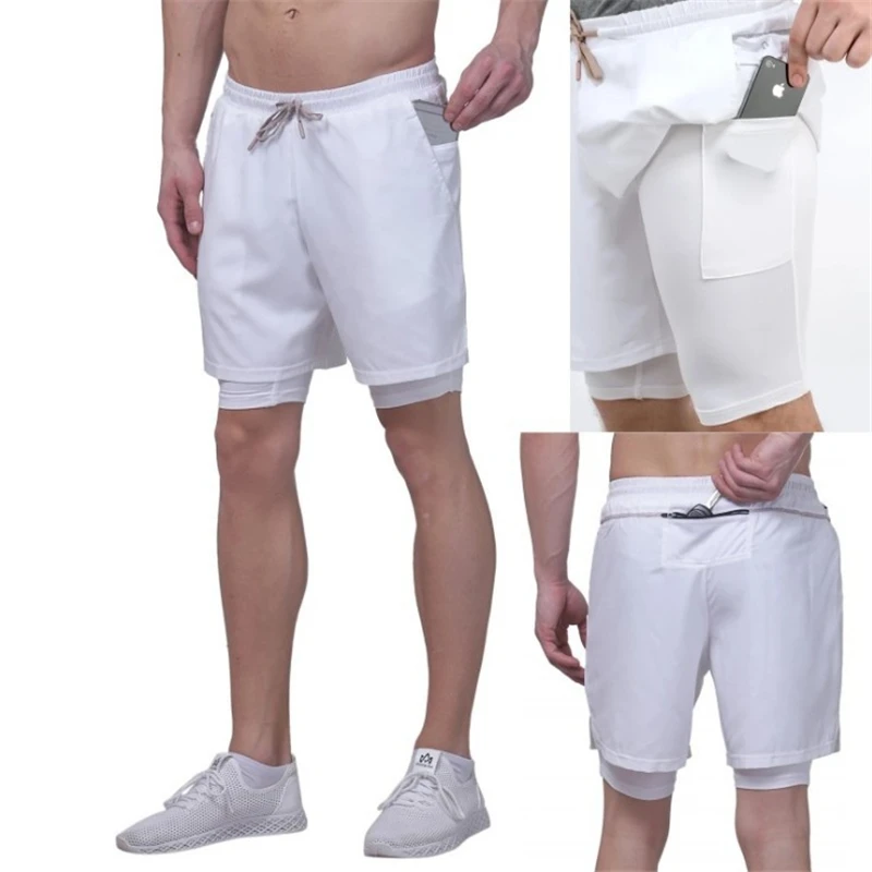 Male double-layer breathable jogging shorts men's fitness sweat-absorbing and quick-drying outdoor fitness casual Men's shorts
Male double-layer breathable jogging shorts men's fitness sweat-absorbing and quick-drying outdoor fitness casual Men's shorts