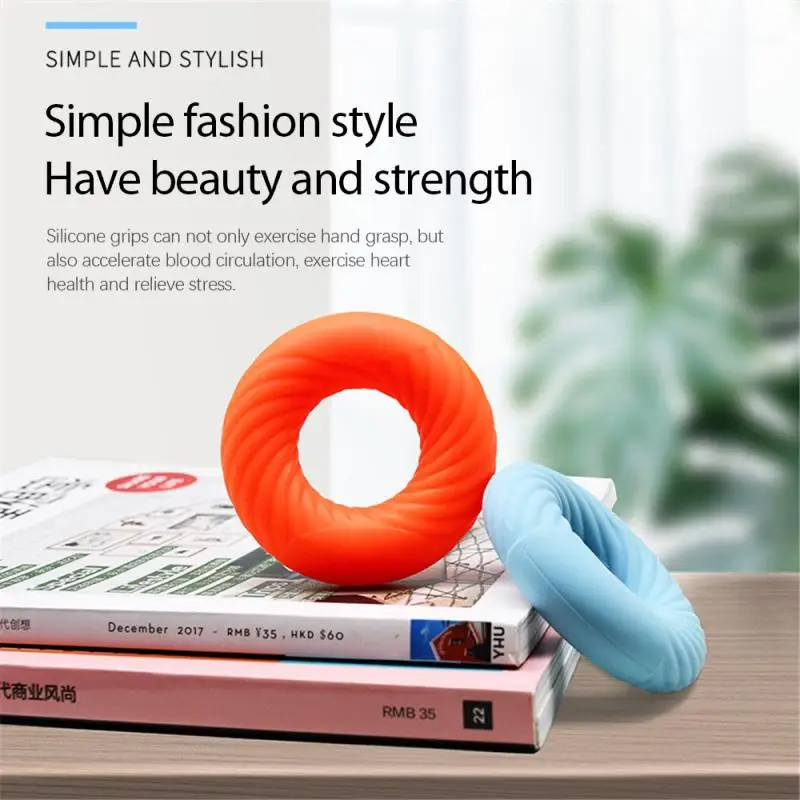 Silicone Environmental O-shaped Grip Strength Device Silicone Round Decompression Vent Finger Training Exercise Relaxing Toys
Silicone Environmental O-shaped Grip Strength Device Silicone Round Decompression Vent Finger Training Exercise Relaxing Toys