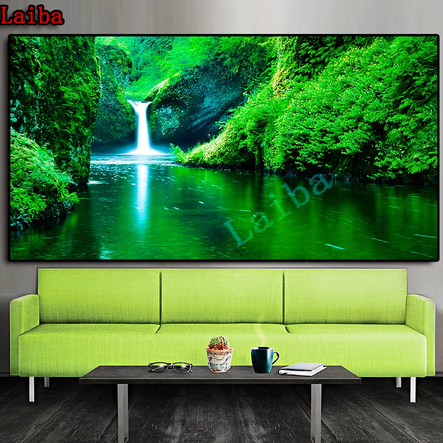 DIY Diamond Painting Natural scenery waterfall flowing water 5D Embroidery Cross Stitch Mosaic rhinestone Art puzzle large Decor
DIY Diamond Painting Natural scenery waterfall flowing water 5D Embroidery Cross Stitch Mosaic rhinestone Art puzzle large Decor