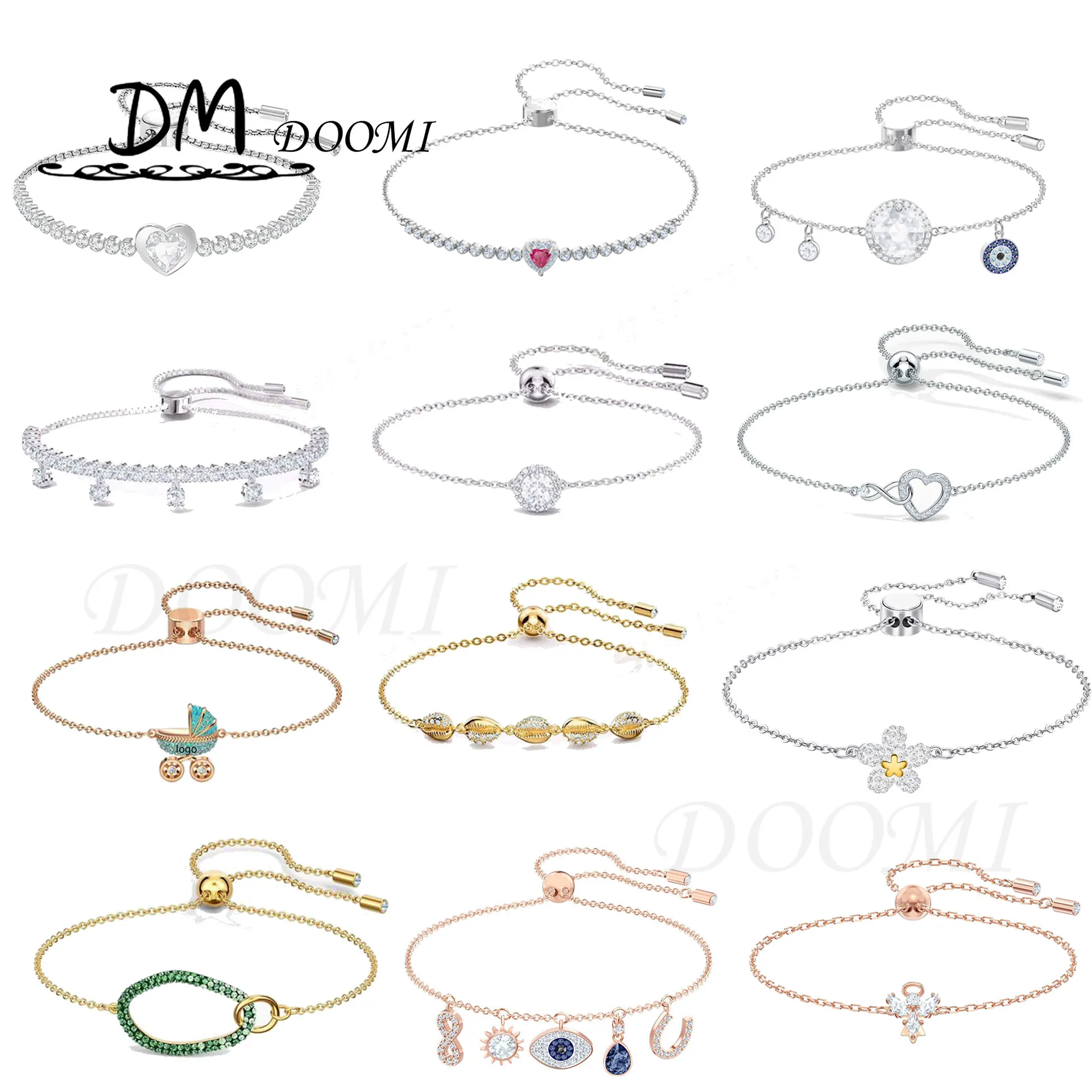 2021 Fashion Jewelry SWA 1:1 Charm Exquisite Eye Love Leaves Retractable Women's Bracelet Is The Best Gift For Friends
2021 Fashion Jewelry SWA 1:1 Charm Exquisite Eye Love Leaves Retractable Women's Bracelet Is The Best Gift For Friends