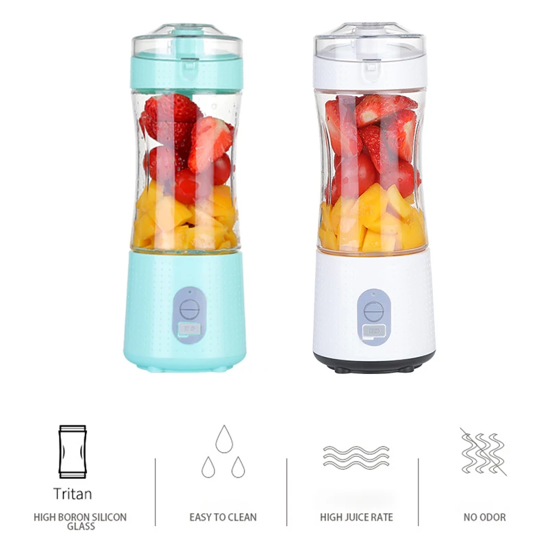 Portable Blender USB Mixer Electric Juicer Machine Smoothie Blender Mini Food Processor Personal Lemon Squeezer Orange Juicer
Portable Blender USB Mixer Electric Juicer Machine Smoothie Blender Mini Food Processor Personal Lemon Squeezer Orange Juicer