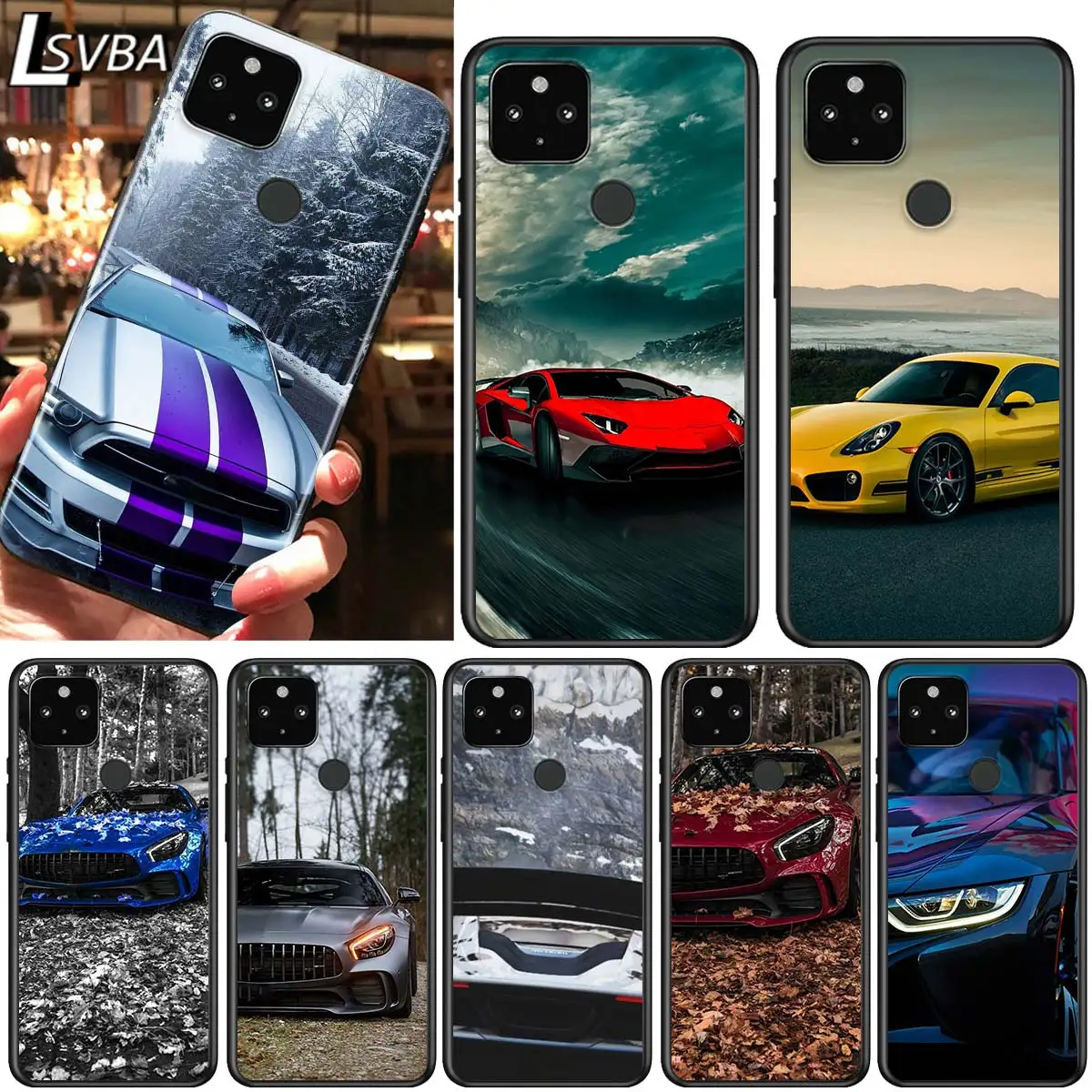 Luxury Sports Car Shockproof Cover for Google Pixel 5 5A 4 4A XL 5G Black Phone Case Shell Soft Fundas Coque Capa
Luxury Sports Car Shockproof Cover for Google Pixel 5 5A 4 4A XL 5G Black Phone Case Shell Soft Fundas Coque Capa