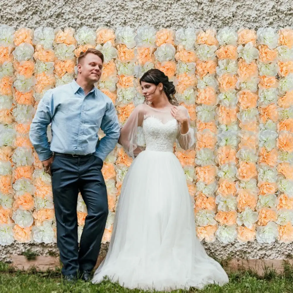 Artificial Flower Wall Panel Rose Privacy Fence Garden Decoration Faux Green Screen For Outdoor Shooting Props Background Wall 
Artificial Flower Wall Panel Rose Privacy Fence Garden Decoration Faux Green Screen For Outdoor Shooting Props Background Wall