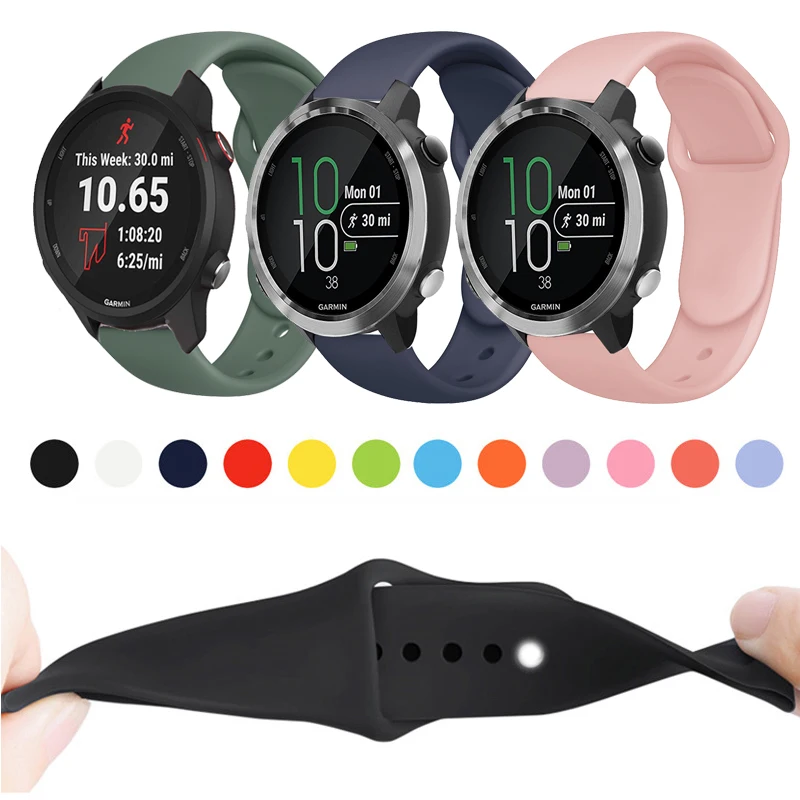 Мягкий силиконовый ремешок для часов, 20 мм, 22 мм, для Garmin Forerunner 645, 645, 245, 245 м, сменный спортивный браслет
Мягкий силиконовый ремешок для часов, 20 мм, 22 мм, для Garmin Forerunner 645, 645, 245, 245 м, сменный спортивный браслет