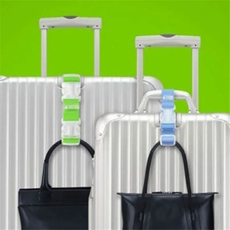 

Luggage Suitcase bags hang buckle Portable Travel hanging Belt Anti-lost Clip Add-a-Bag strap OR872409