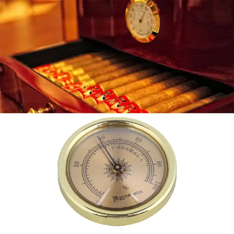 Portable Mini Precision Cigarette Hygrometer Accurate Mechanical Humidor Round Hygrometers Humidity Detector Cigar Accessories
Portable Mini Precision Cigarette Hygrometer Accurate Mechanical Humidor Round Hygrometers Humidity Detector Cigar Accessories